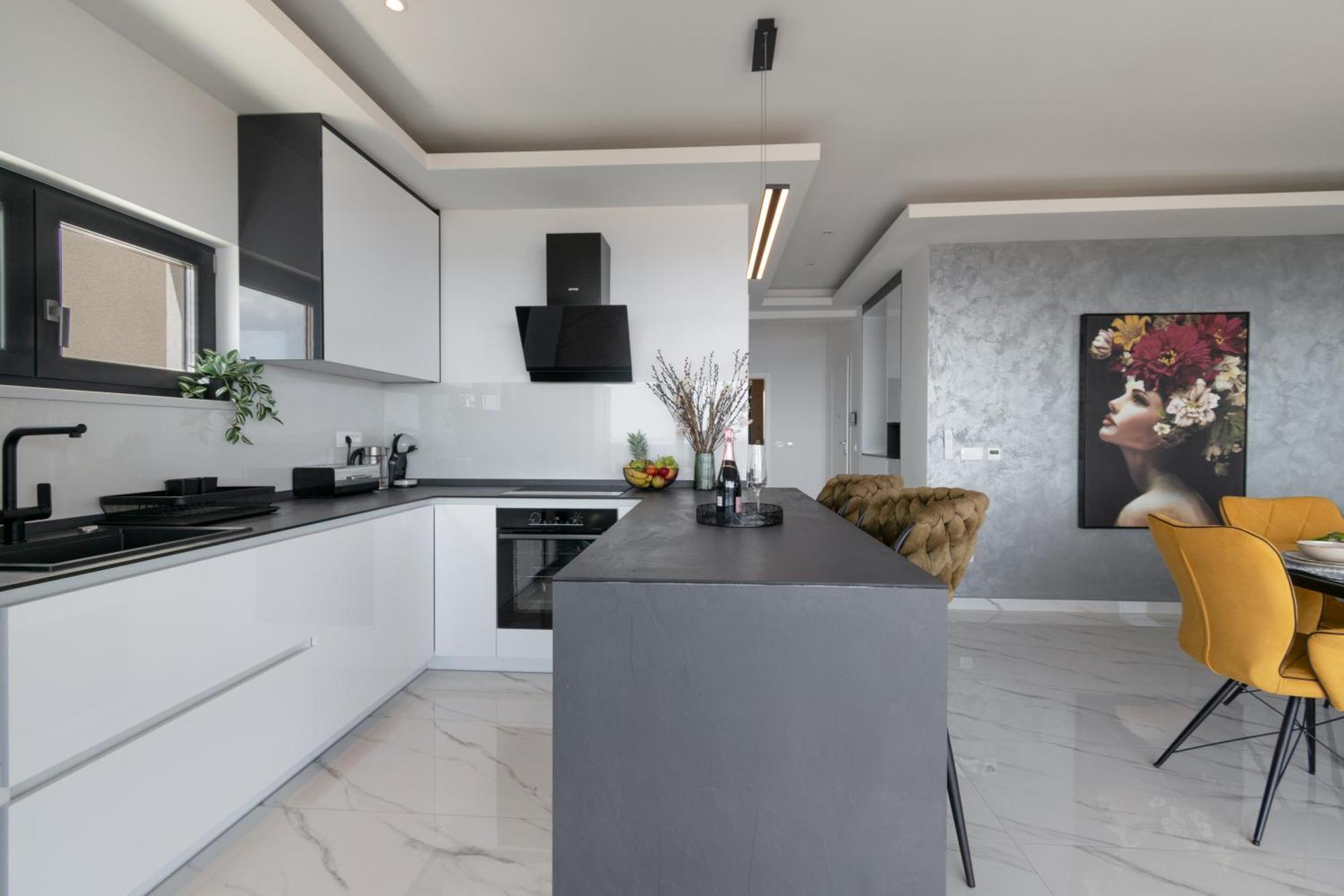 Апартаменты Lux Penthouse Panoramic View With Jacuzzi Макарска Экстерьер фото